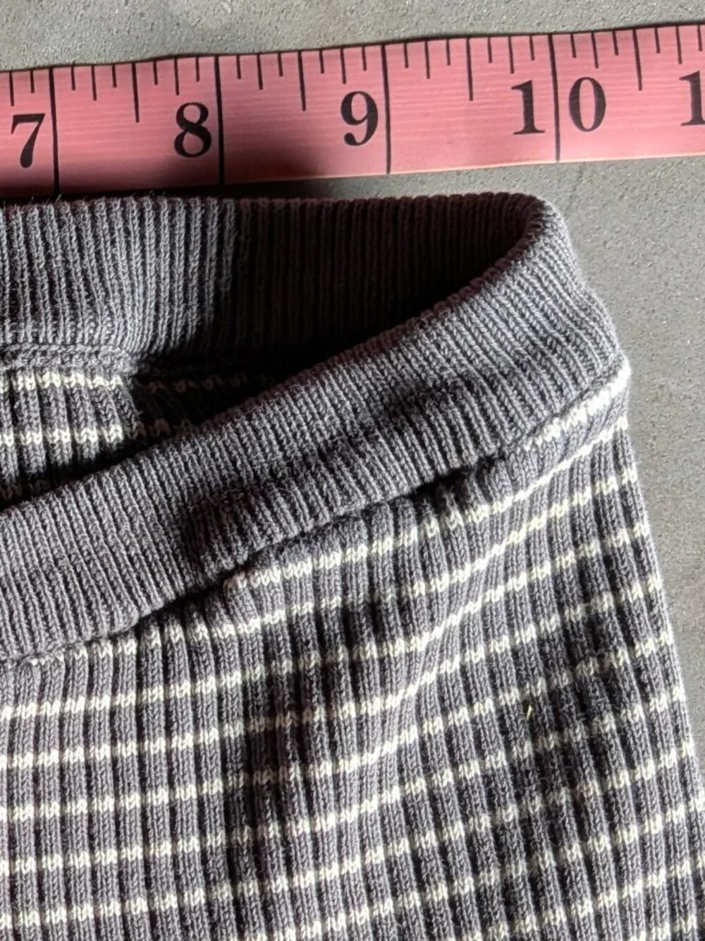 Konges Sløjd Meo Knit Pants - Magnet Houndstooth (Size 7-8Y)